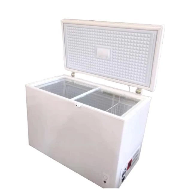 85mm Foaming Thickness Normal 12v/24v Solar Chest Freezer Single Door BD/BC-408 factory
